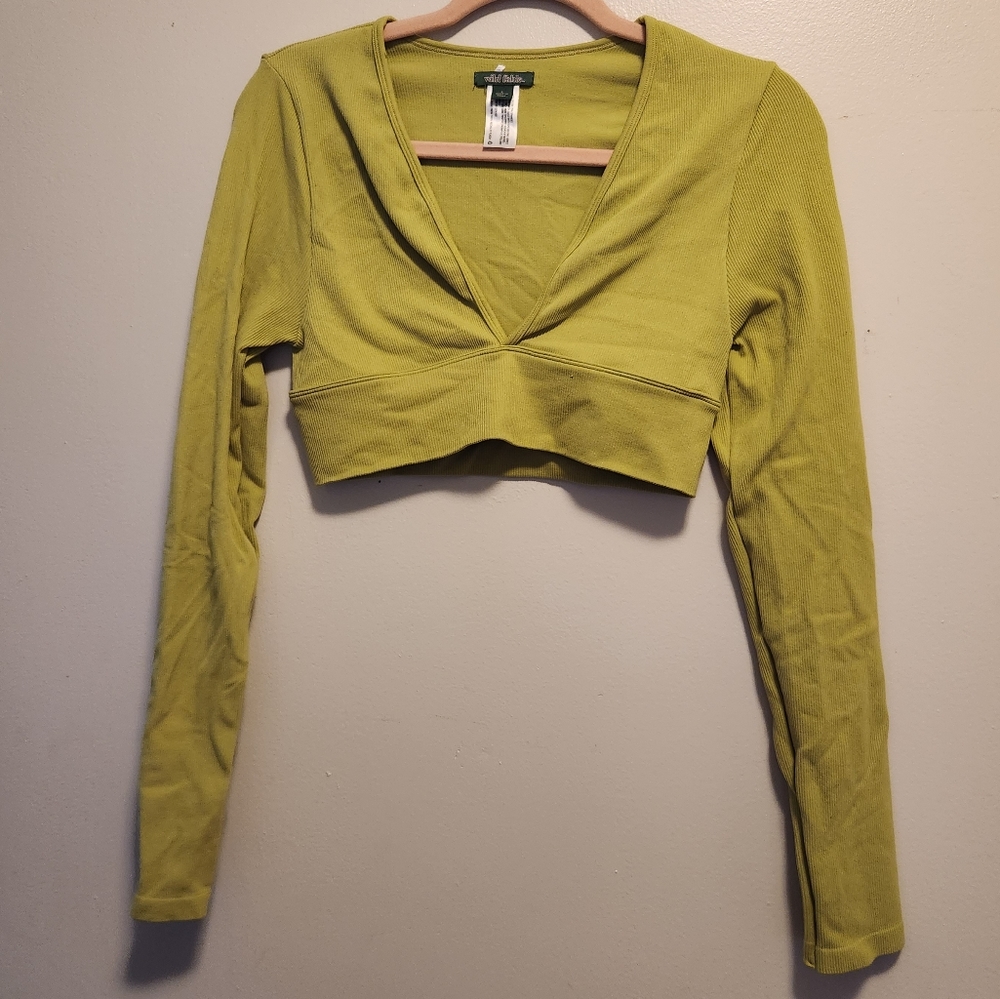 Stretch Knit Crop
